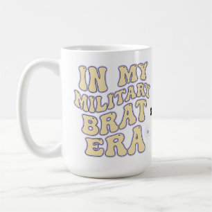 Retro-Militär-Gomera-Epoche Groovy Löwenzahn Lila  Kaffeetasse