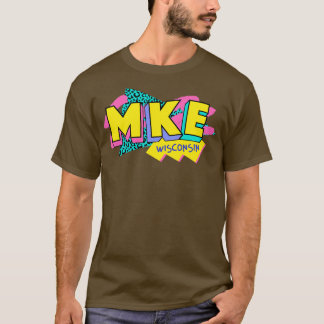 Retro Milwaukee MKE Krass Memphis Style 90s Vibe T-Shirt