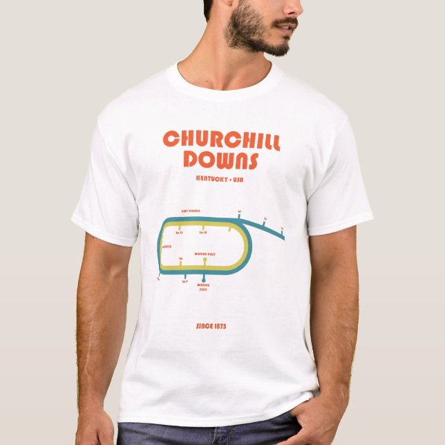 Retro Minimalist Prix L'Arc De Triomphe Print T-Shirt (Vorderseite)