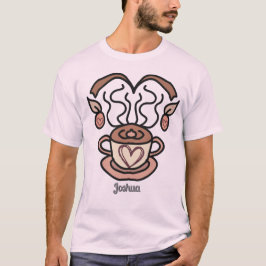 Retro Minimalistisch meinen Kaffee, meine Liebe | T-Shirt