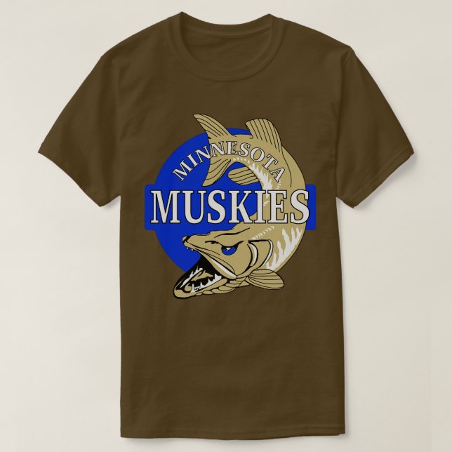 Retro Minnesota Muskies ABA Basketball 1967 TShirt (Design vorne)