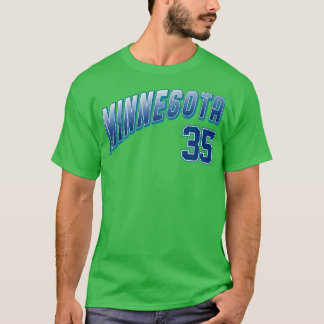Retro Minnesota Nummer 4 T-Shirt