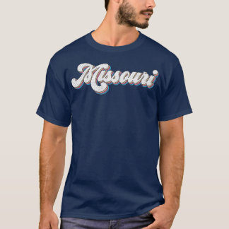 Retro Missouri Vintag 70er Seventies Design T-Shirt
