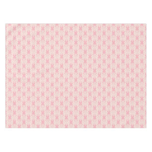 Retro mit Blumendamast Tischdecke