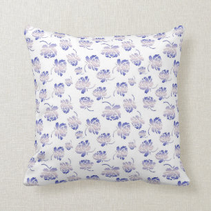 Retro mit Blumenmuster Kissen