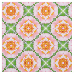 Retro mit Blumenmuster Stoff