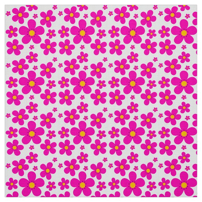 Retro mit Blumenmuster Stoff (Muster)