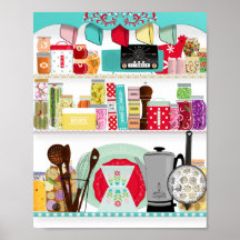 Retro Mitte Jahrhundert Küche