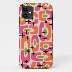 Retro Mitte Jahrhundert Modernes Abstraktes Muster Case-Mate iPhone Hülle