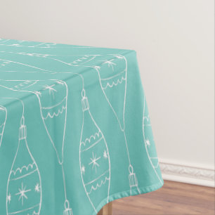 Retro Mitte Jahrhundert Modernes Ornament Muster Tischdecke