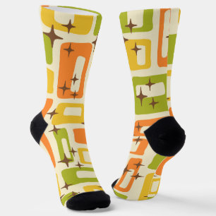 Retro-mittelalterliche moderne abstrakte Muster Socken