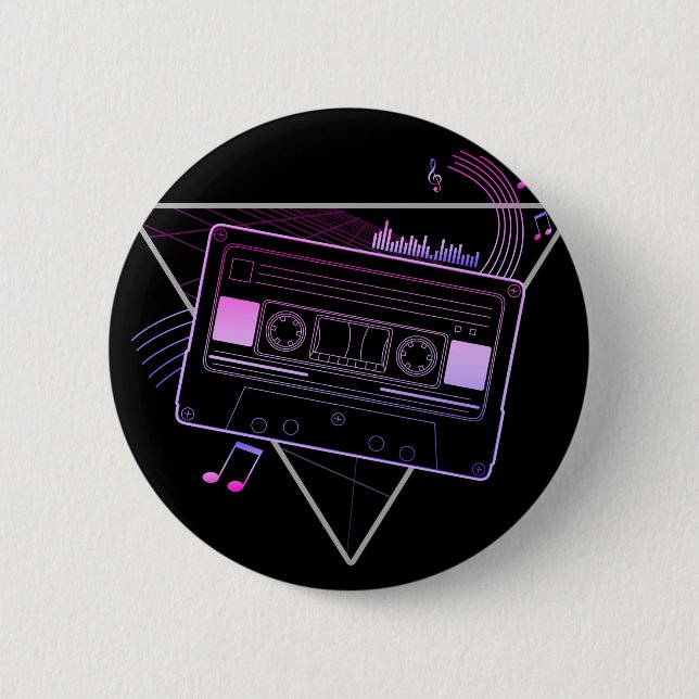 Retro Mix Button (Vorderseite)