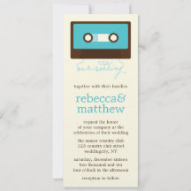 Retro Mixtape Wedding