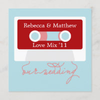 Retro Mixtape Wedding