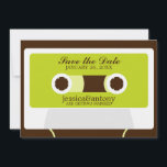 Retro Mixtape Wedding Save the Date<br><div class="desc">Verlobung/Hochzeitsankündigungen</div>
