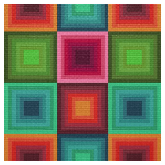 Retro Mod 60er 70er Stoffmuster Stoff (Muster)