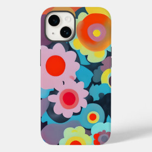Retro-Mod-Blumen  Case-Mate iPhone 14 Hülle