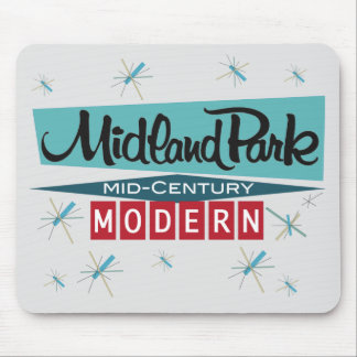 Retro Modern 1958 Mousepad