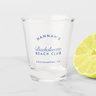 Retro Modern Bachelorette Weekend Gastgeschenk Schnapsglas