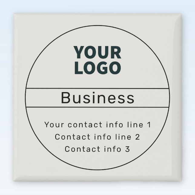 Retro-Modern Business oder Brand Magnet (Von Creator hochgeladen)