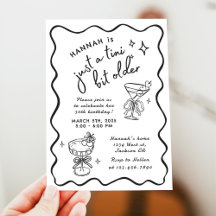 Retro Modern ein Tini Bit älter 30. Geburtstag