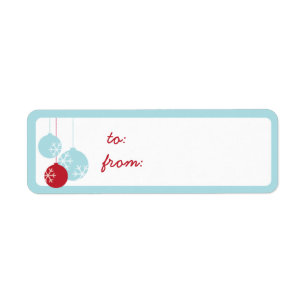Retro Modern Holiday Ornaments Weihnachtsgeschenke