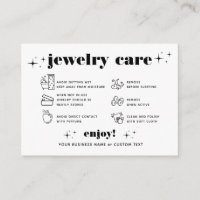 Retro Modern Juwelenpflege Chic Danke Business