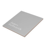 Retro Modern Minimalistischer Name (oder anderer T Fliese<br><div class="desc">Modernes,  individualisierbares Design mit Namen oder Text.</div>