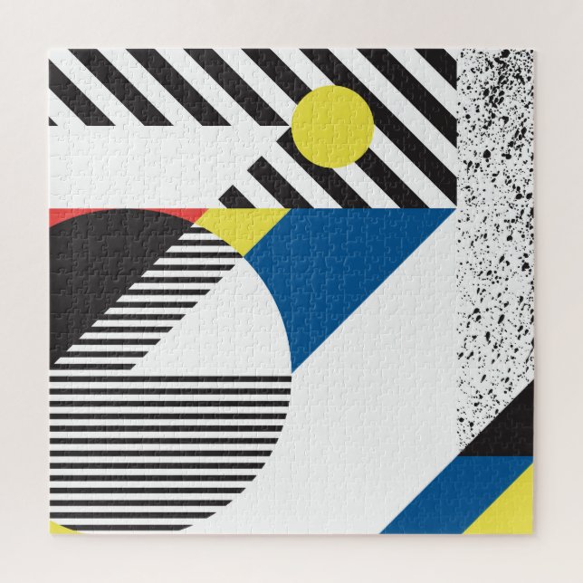 Retro Modern Style Backdesign Puzzle (Vertikal)