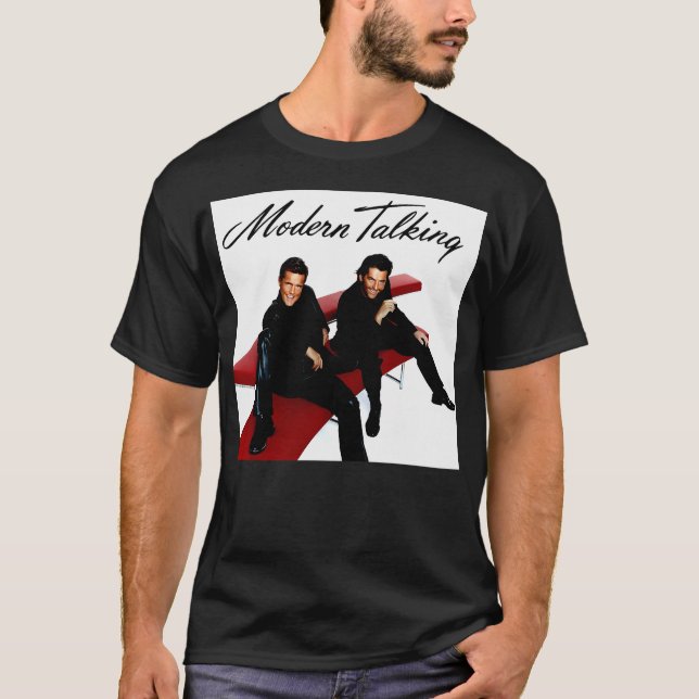 Retro Modern Talking Classic Music - Geschenk für  T-Shirt (Vorderseite)