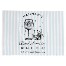 Retro Modern Vintag Blue Bachelorette