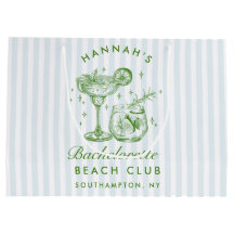 Retro Modern Vintag Blue Bachelorette