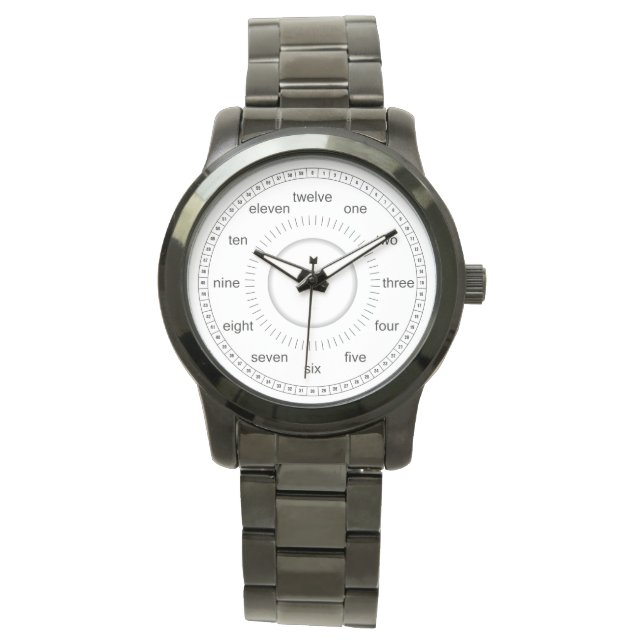 Retro Modern Watch Armbanduhr (Vorderseite)