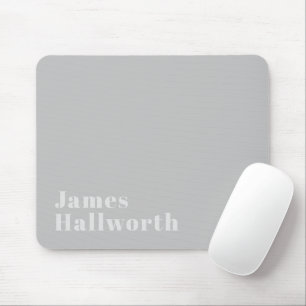 Retro moderne minimalistische Name (oder anderer T Mousepad