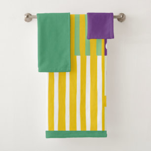 Retro Moderne Pop-Kunst des Mittelalters inspirier Badhandtuch Set