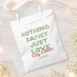 Retro-moderne Schriftart Nichts Besonderes, nur Li Geschenktütchen