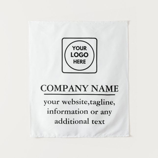 Retro-Moderne Schwarz-Weiß-Kunst mit individuellem Wandteppich (Vorderseite)