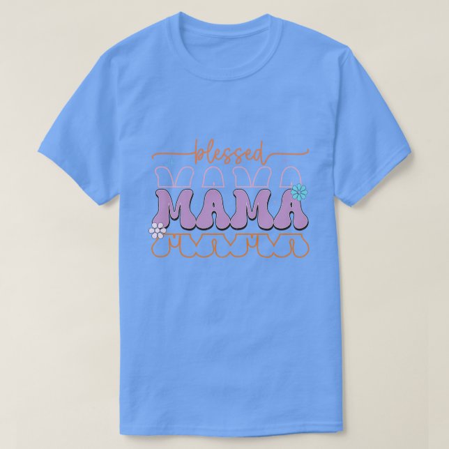 Retro Mom 9 T-Shirt (Design vorne)