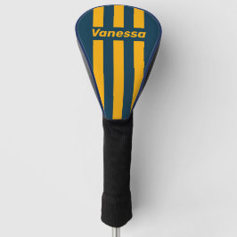 Retro Mondlicht-Gezeiten-Dreipunkt-Streifen mit Na Golf Headcover