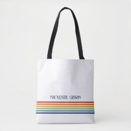 Retro-Monogramm-Minimalist-Stripes