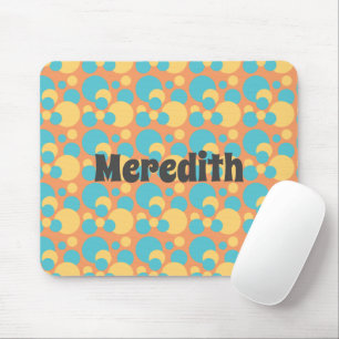 Retro-Monogramm Mousepad