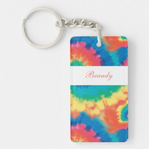 Retro Monogramm-Schlüsselanhänger Schlüsselanhänger