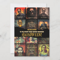 Retro Monster Movie Horror Halloween-Party