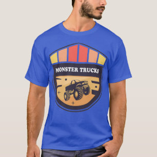 Retro Monster Truck Geschenk Vintag Big Size Auto  T-Shirt