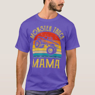 Retro Monster Truck Mama Vintag T-Shirt