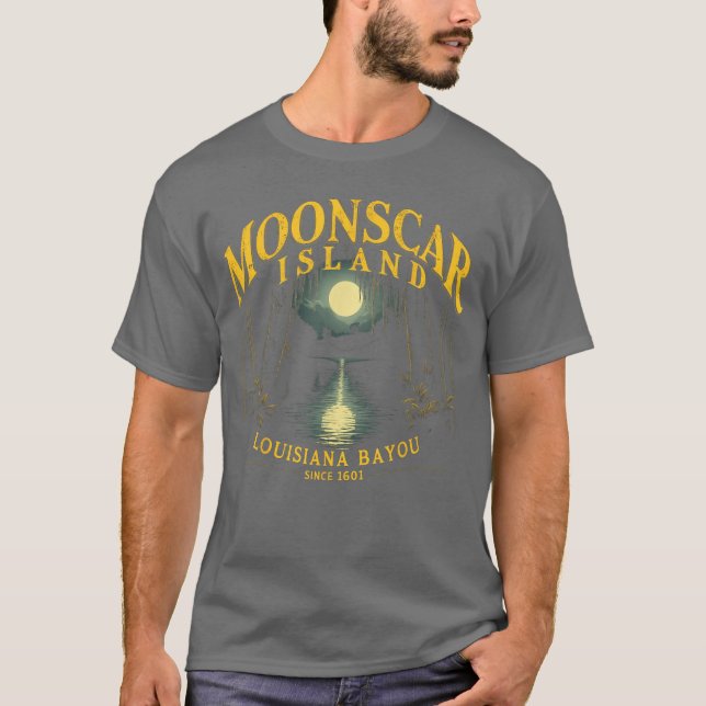 Retro Moons Zombie Island For Men Women Kids T-Shirt (Vorderseite)