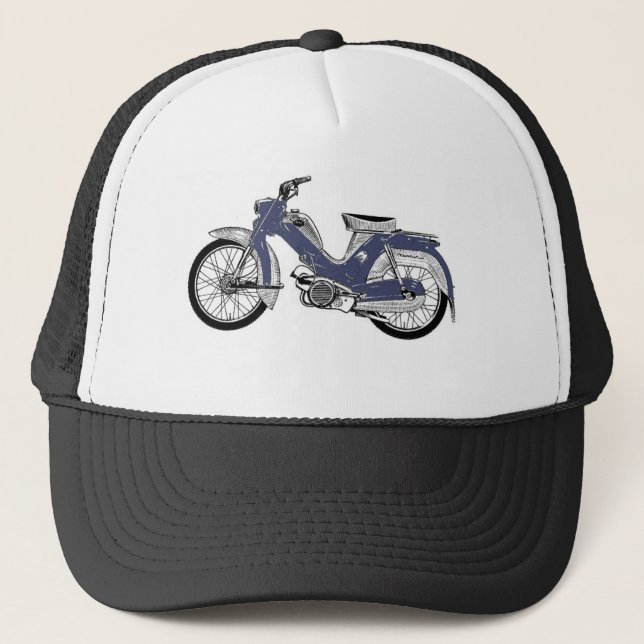 Retro Moped Tunturi Truckerkappe (Vorderseite)