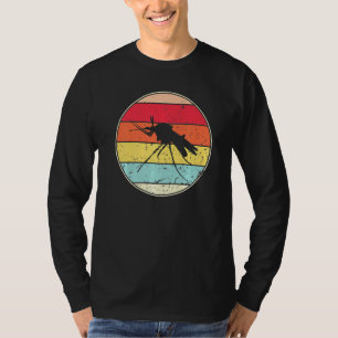 Retro Moskito Vintag Moskito Silhouette Tier T-Shirt