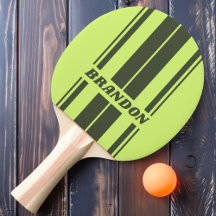 Retro Moss Fade 2-Tone-Platine Streifen mit Namen