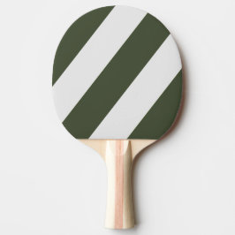 Retro Moss Fade Bold Stripes Tischtennis Schläger